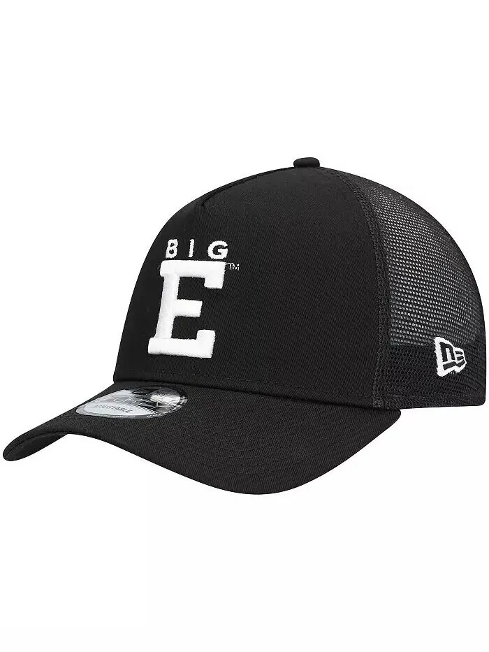 Мужская черная кепка Dale Earnhardt Big E Legends 9FORTY A-Frame Trucker Snapback New Era