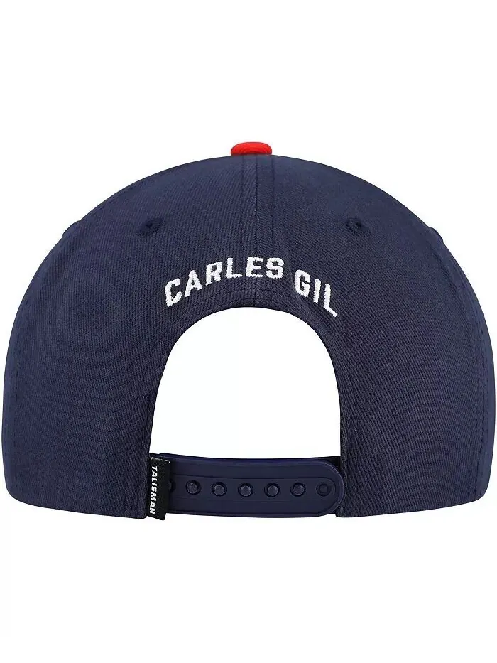 Мужская и женская темно-синяя бейсболка New England Revolution Player Adjustable Hat Talisman & Co — изображение 3 из 4