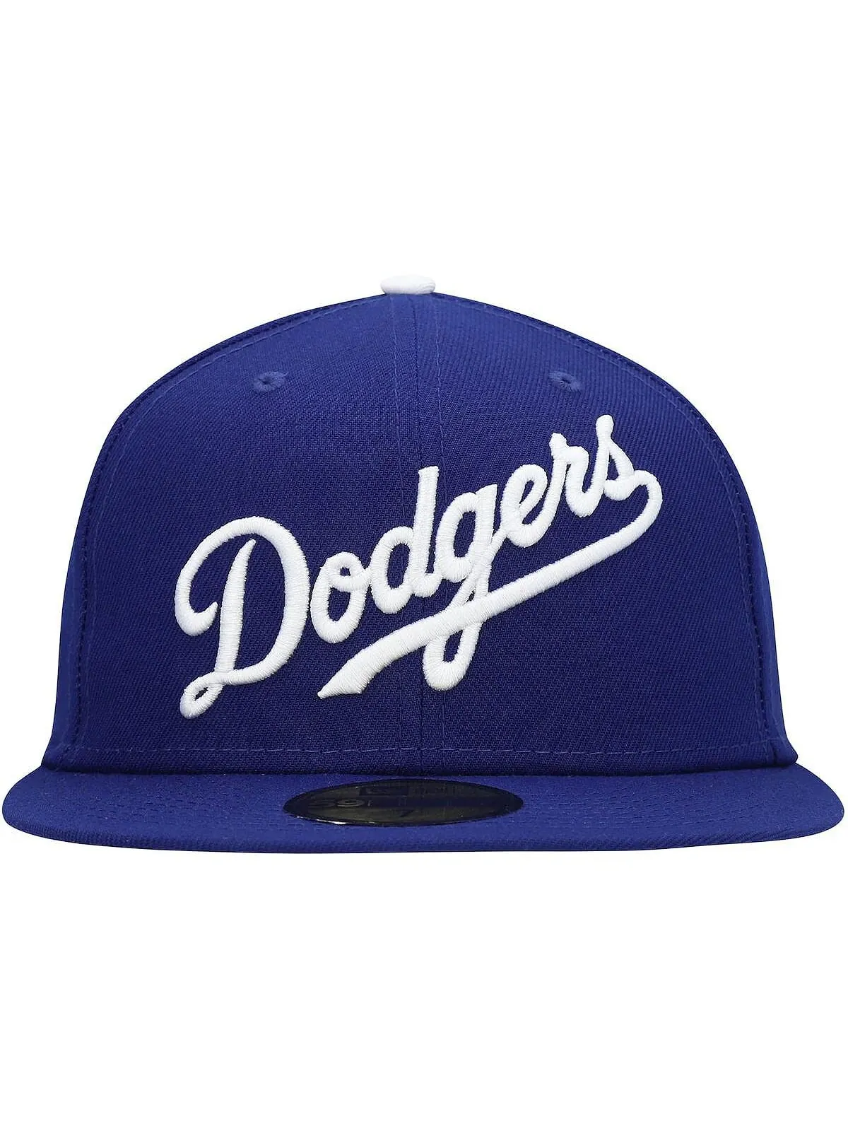 Мужская приталенная кепка Royal Los Angeles Dodgers белого цвета 59FIFTY New Era — изображение 3 из 5, королевский