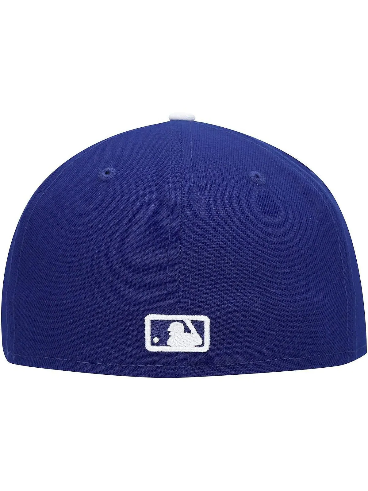 Мужская приталенная кепка Royal Los Angeles Dodgers белого цвета 59FIFTY New Era — изображение 5 из 5, королевский