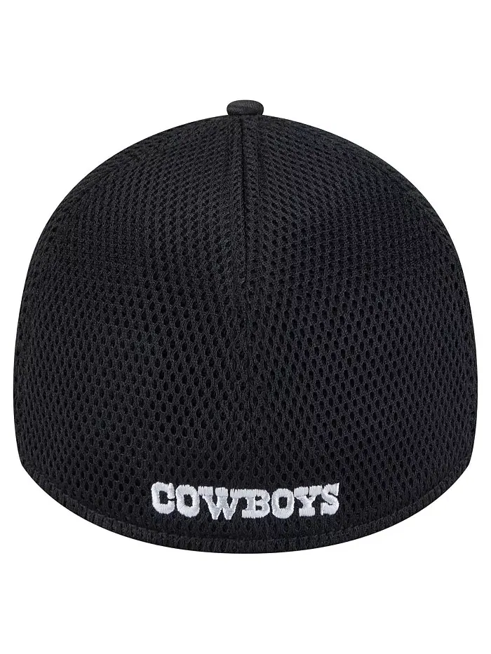 Мужская черная шапка Dallas Cowboys Active Camo 39THIRTY Flex New Era — изображение 2 из 5