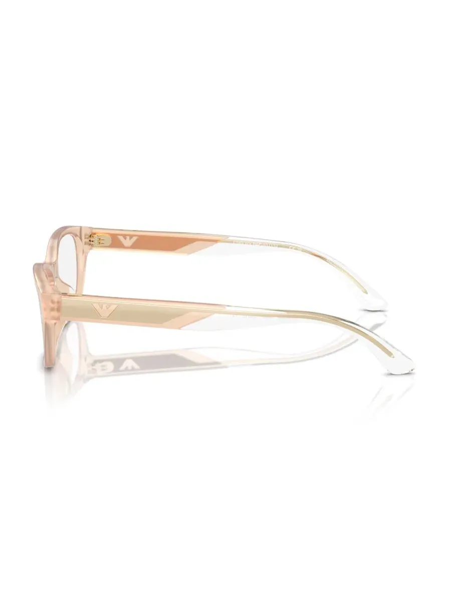 Очки женские с оправой кошачий глаз Emporio Armani EA3238U, Shiny Opaline Tundra — изображение 4 из 6
