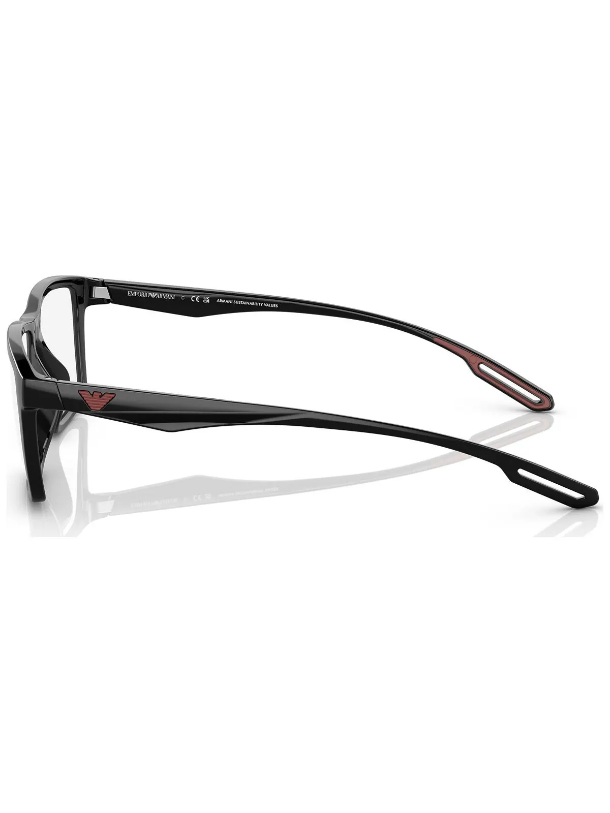 Мужские солнцезащитные очки, EA4189U55-X Emporio Armani — изображение 4 из 6, черный