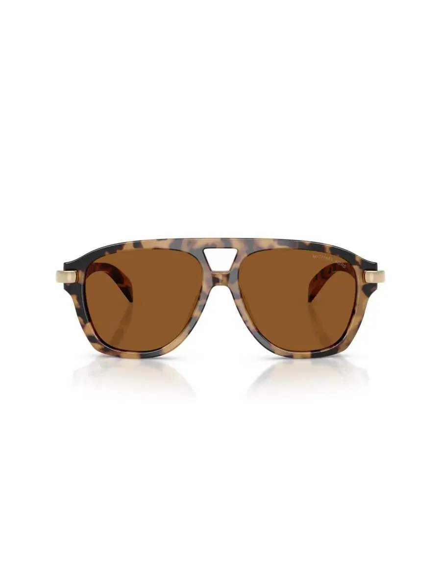 Солнцезащитные очки-авиатор Michael Kors MK2277U Grenada, Vintage Tortoise — изображение 2 из 6