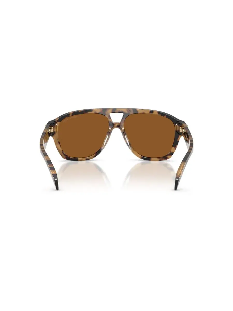 Солнцезащитные очки-авиатор Michael Kors MK2277U Grenada, Vintage Tortoise — изображение 4 из 6