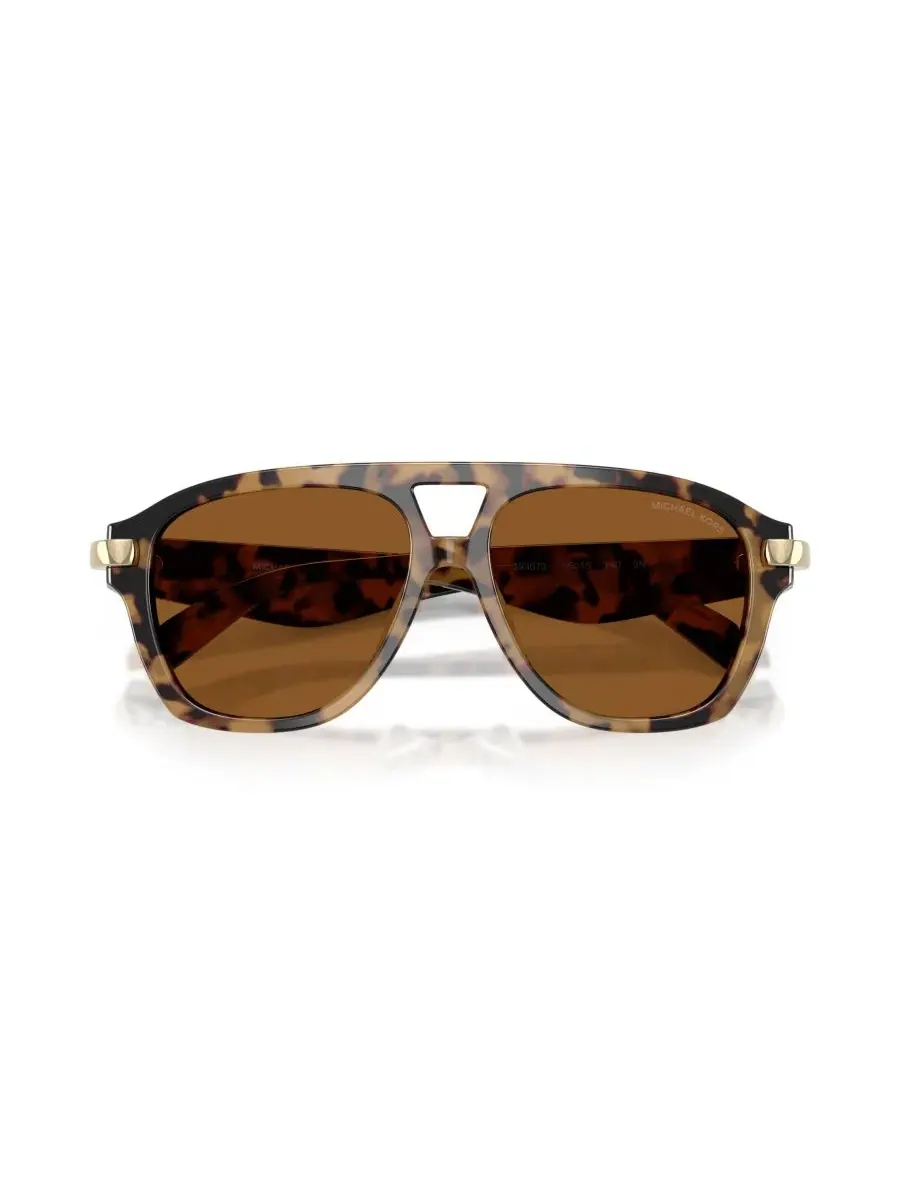 Солнцезащитные очки-авиатор Michael Kors MK2277U Grenada, Vintage Tortoise — изображение 5 из 6