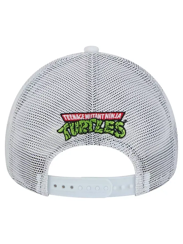 Мужская белая регулируемая бейсболка Teenage Mutant Ninja Turtles 9FORTY New Era — изображение 3 из 5