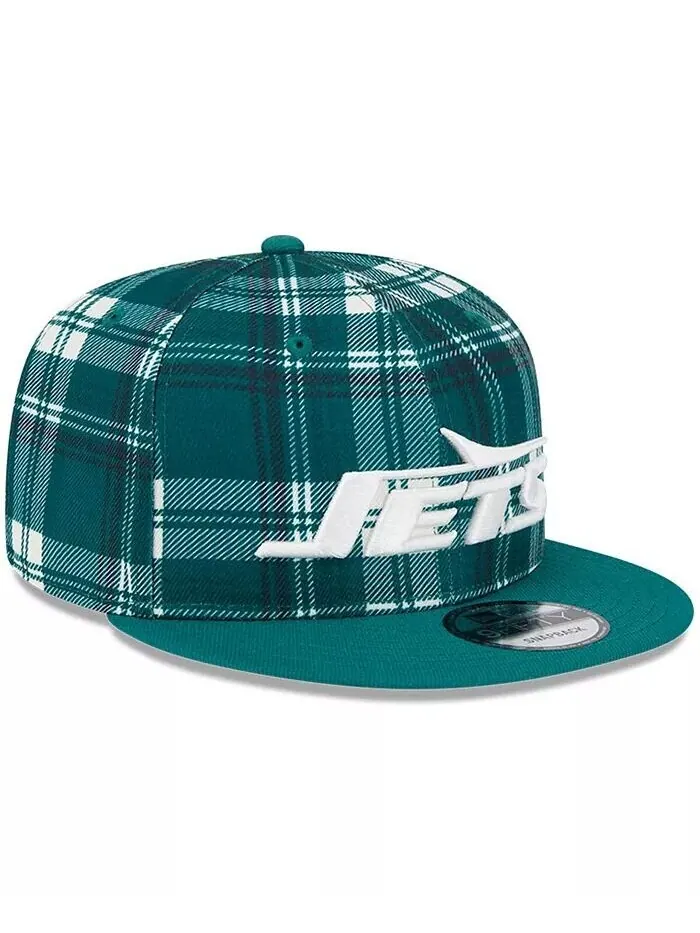 Мужская зеленая бейсболка New York Jets 2024 Sideline Statement 9FIFTY Snapback New Era — изображение 3 из 4