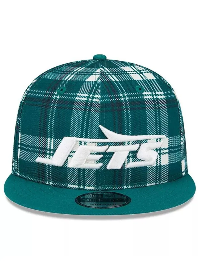 Мужская зеленая бейсболка New York Jets 2024 Sideline Statement 9FIFTY Snapback New Era — изображение 4 из 4