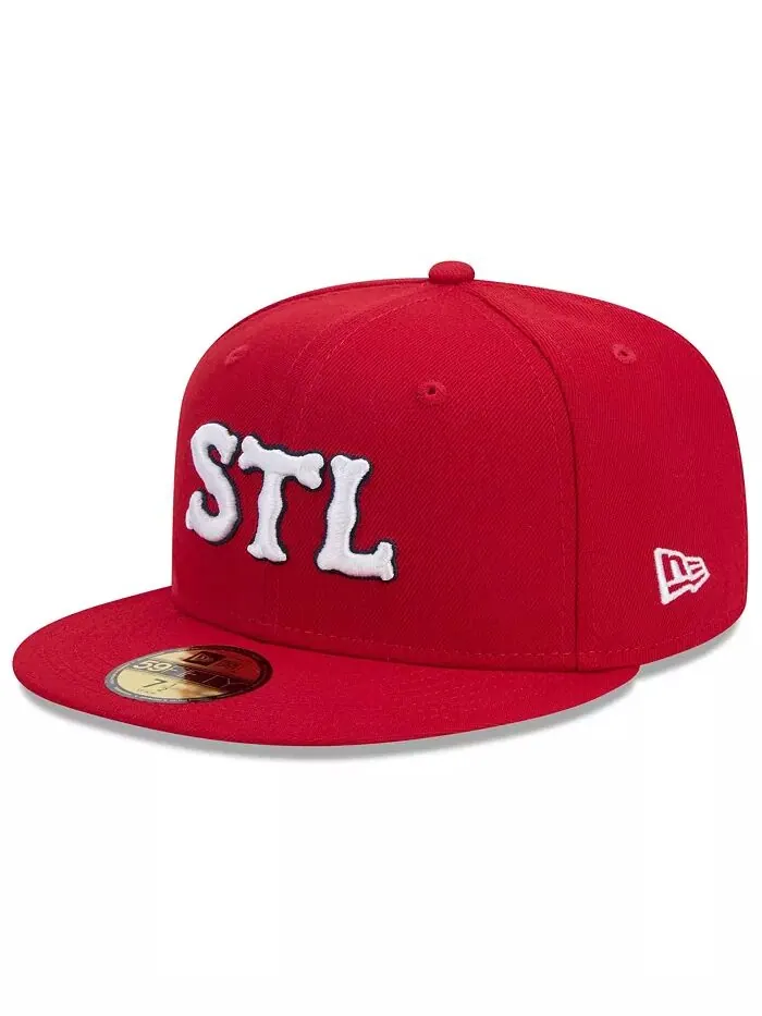 Мужская бейсболка St. Louis Cardinals 2024 City Connect 59FIFTY Fitted New Era