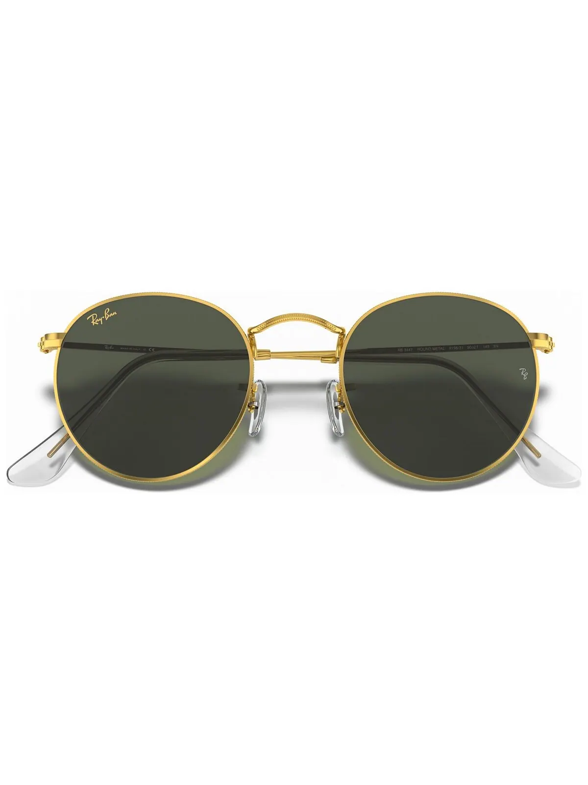 Солнцезащитные очки КРУГЛЫЕ МЕТАЛЛИЧЕСКИЕ, RB3447 50 Ray-Ban — изображение 5 из 10, зеленый