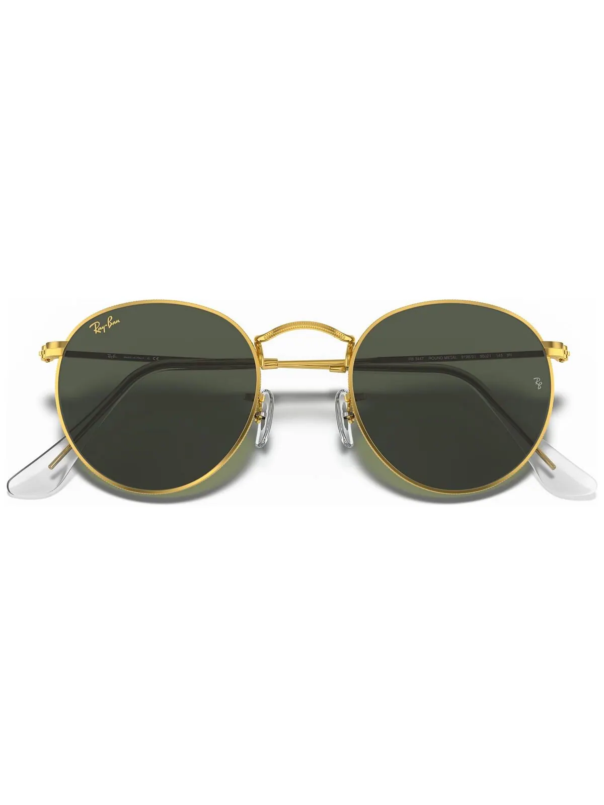 Солнцезащитные очки КРУГЛЫЕ МЕТАЛЛИЧЕСКИЕ, RB3447 50 Ray-Ban — изображение 8 из 10, зеленый