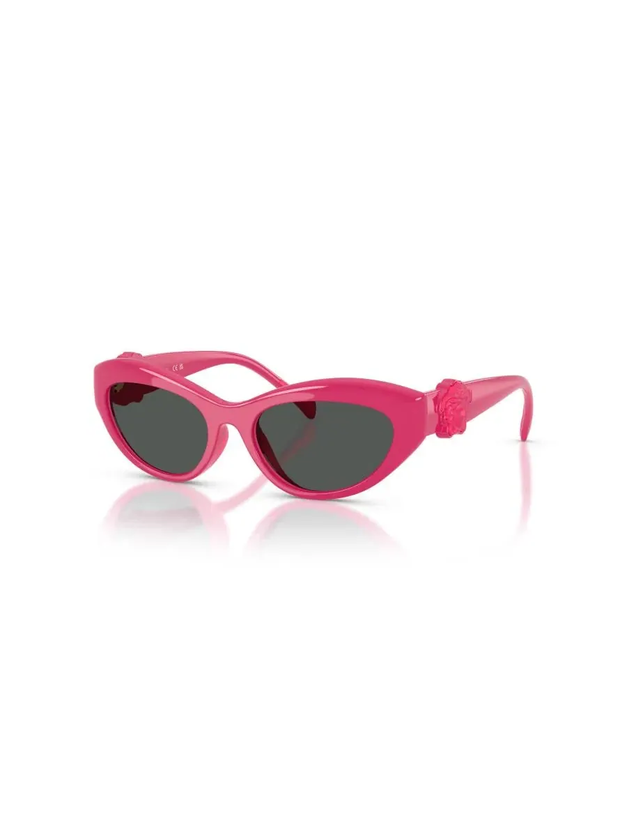 Солнцезащитные очки с оправой кошачий глаз Versace VK4005U, Fuxia