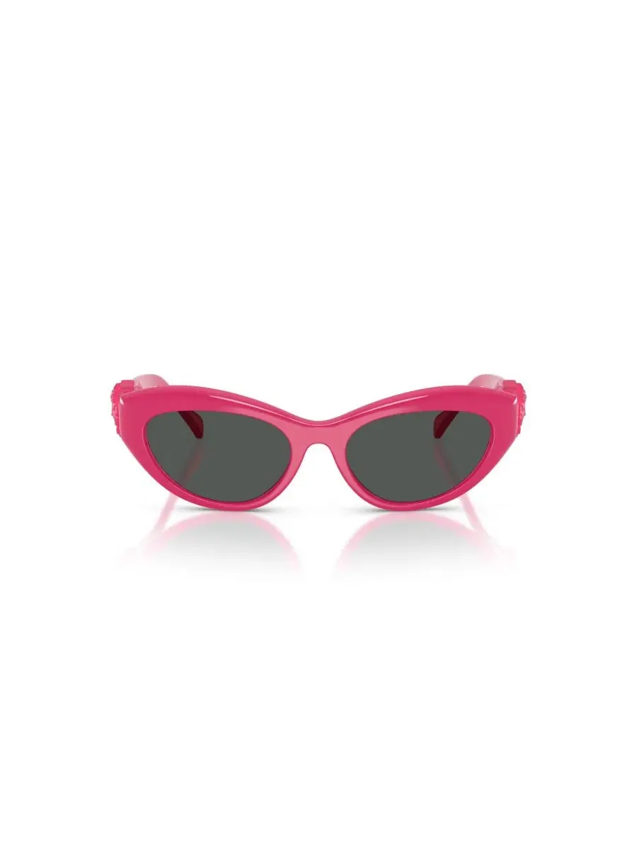 Солнцезащитные очки с оправой кошачий глаз Versace VK4005U, Fuxia — изображение 2 из 6