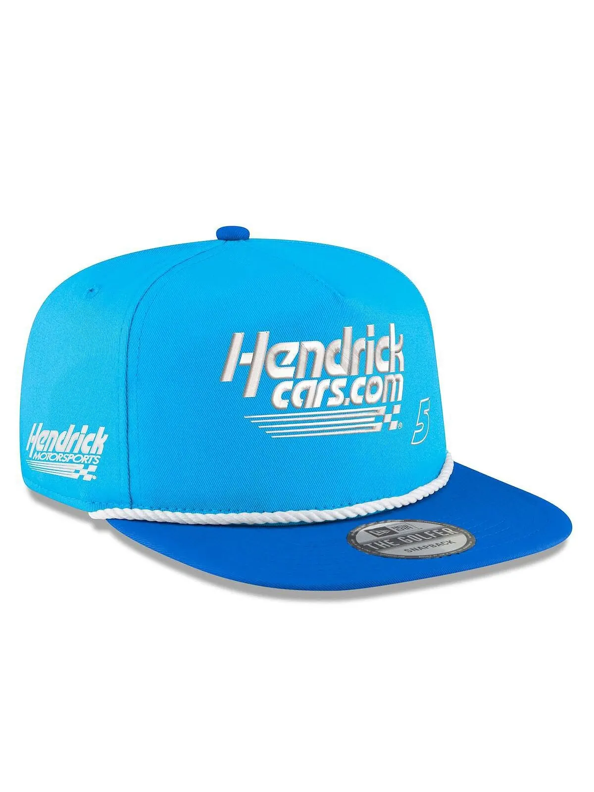 Мужская голубая кепка Royal Kyle Larson Hendrickca Golfer Snapback New Era