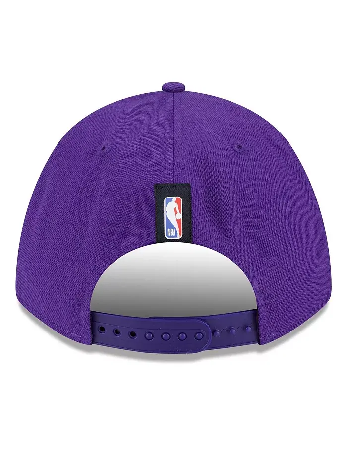 Мужская регулируемая кепка 9FORTY A-Frame M-Crown Los Angeles Lakers 2025 NBA Draft фиолетового — изображение 4 из 4