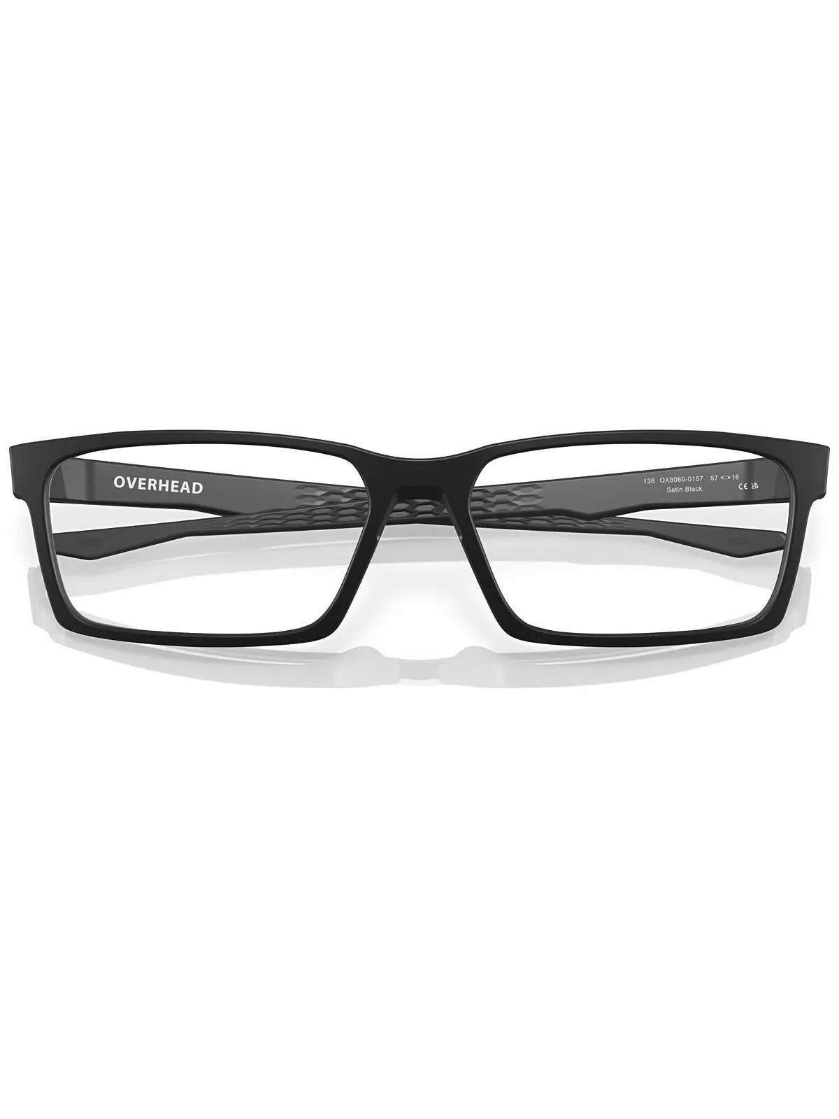 Мужские прямоугольные очки, OX8060 59 Oakley — изображение 5 из 6, черный