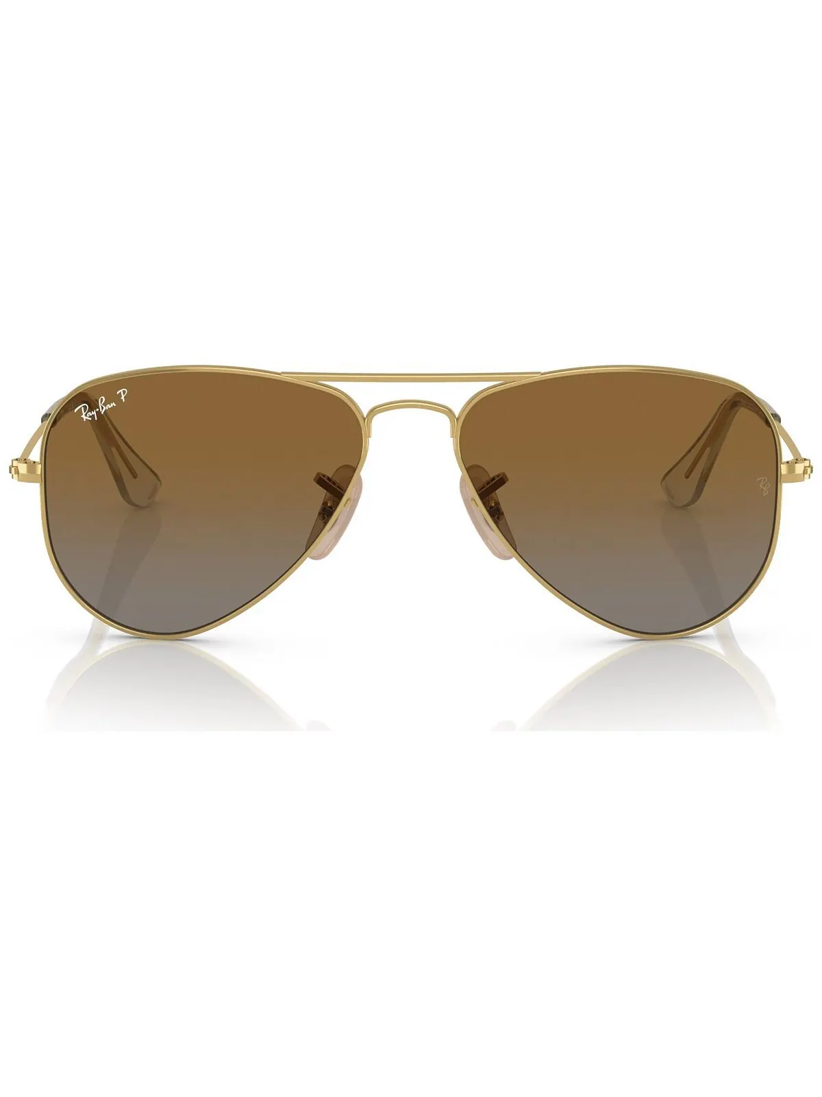 Детские поляризационные солнцезащитные очки, RJ9506 (7–10 лет) Ray-Ban Jr — изображение 4 из 7, золотистый