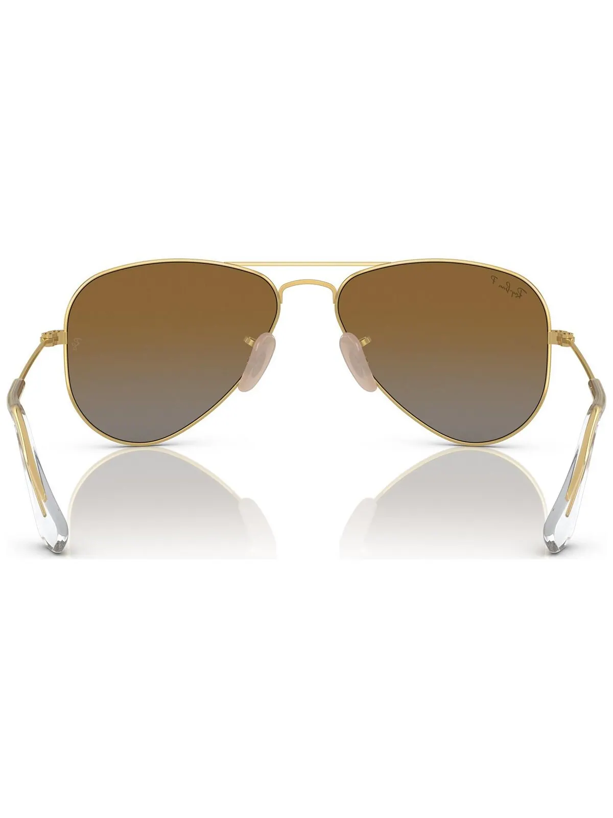 Детские поляризационные солнцезащитные очки, RJ9506 (7–10 лет) Ray-Ban Jr — изображение 5 из 7, золотистый