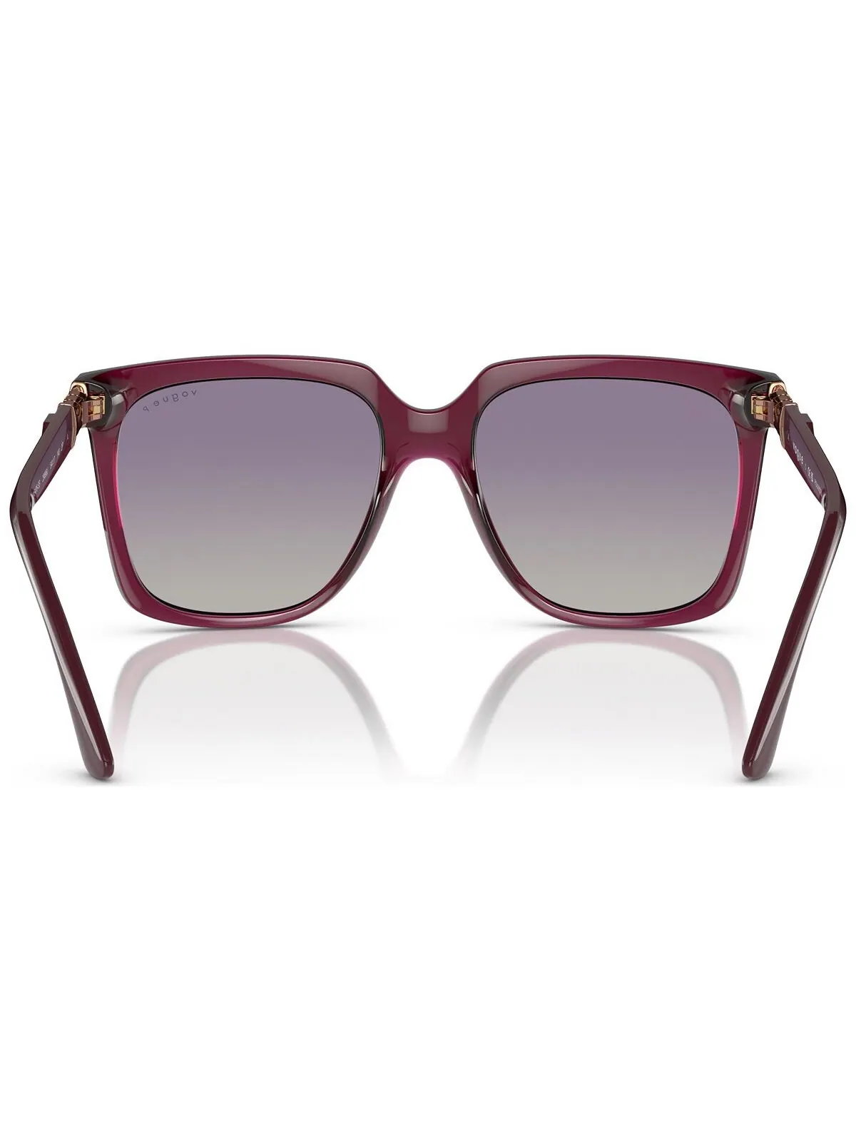 Женские поляризованные солнцезащитные очки, VO5476SB Vogue Eyewear — изображение 4 из 7, прозрачный