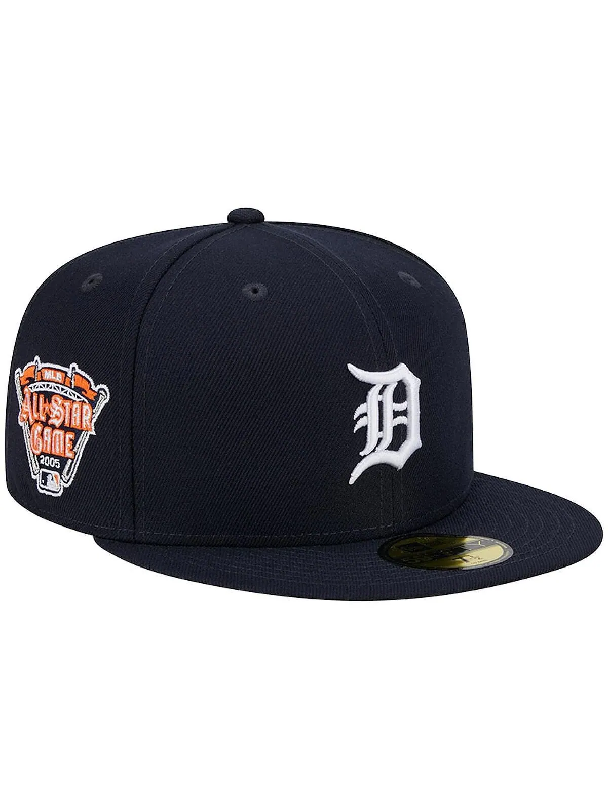 Мужская темно-синяя облегающая шляпа Detroit Tigers 2005 All Star Game Team цвета 59FIFTY New Era — изображение 2 из 5