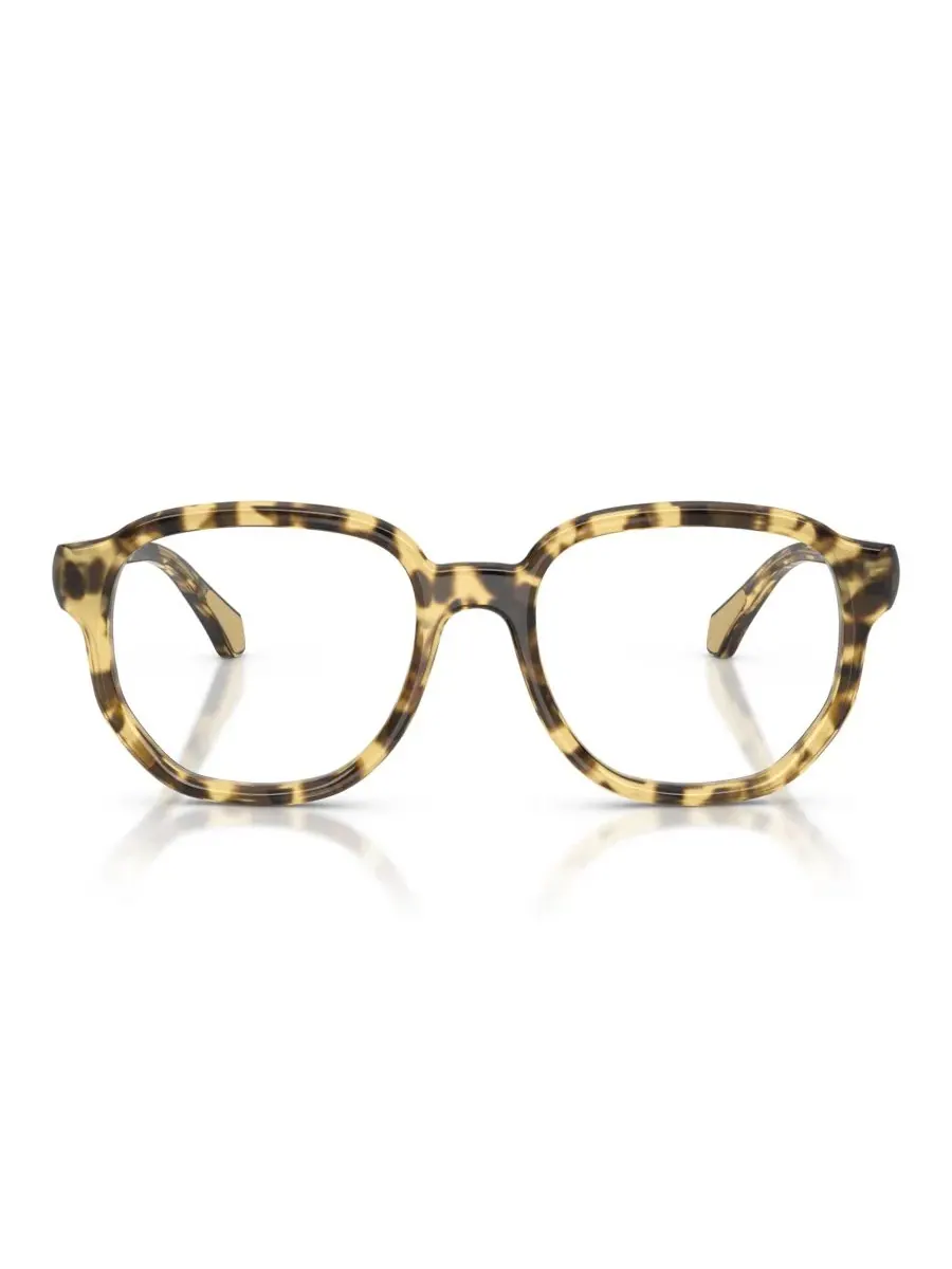 Очки-подушки унисекс, ME2027 Moncler, Camomile Havana — изображение 4 из 5