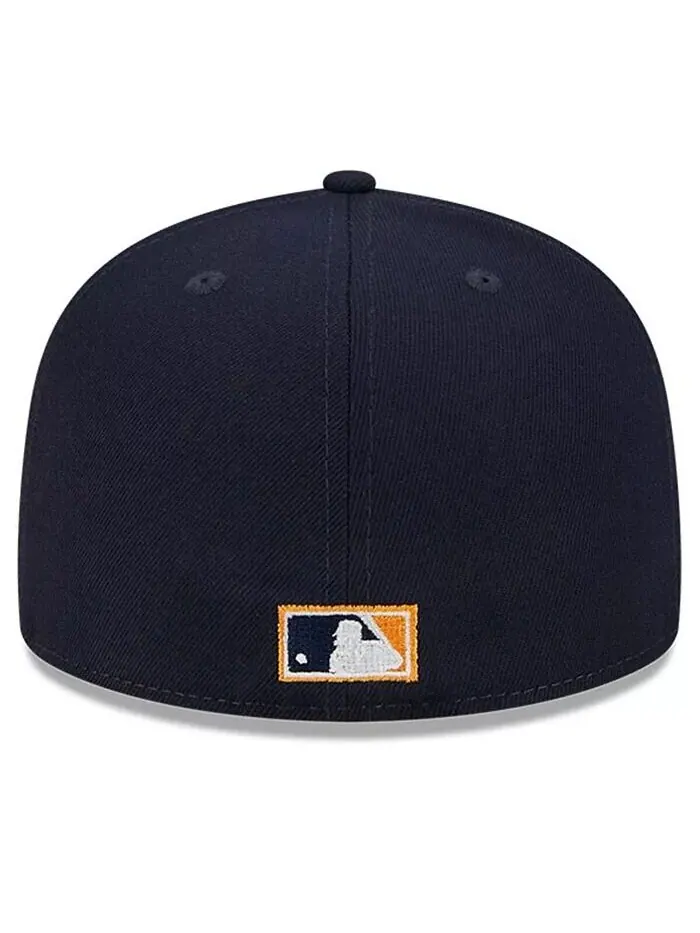 Мужская темно-синяя шапка Houston Astros Big League Chew Team 59FIFTY Fitted New Era — изображение 2 из 4