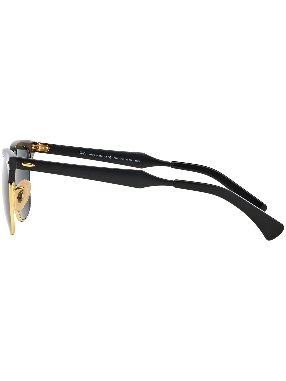 Поляризованные солнцезащитные очки, RB3507 CLUBMASTER ALUMINIUM Ray-Ban — изображение 6 из 7, черный/зеленый