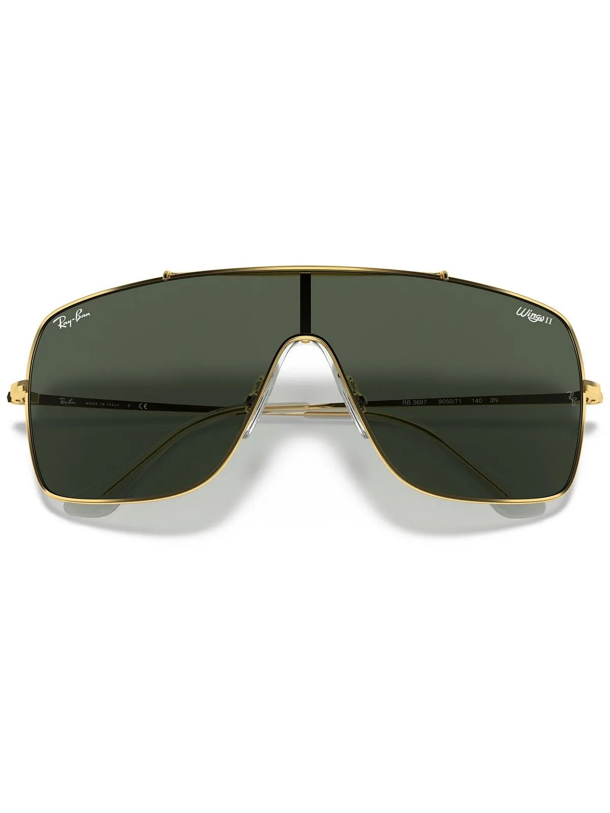 Солнцезащитные очки, RB3697 35 Ray-Ban — изображение 6 из 6, зеленый