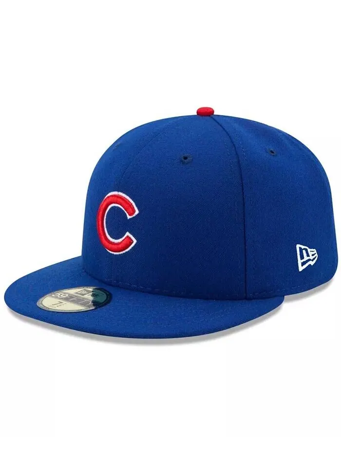 Мужская приталенная шляпа Chicago Cubs Authentic Collection On Field 59FIFTY New Era