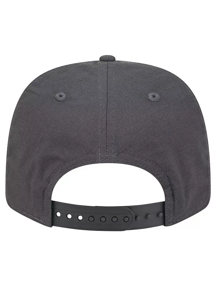 Мужская графитовая бейсболка Chicago Bulls Team Elevated Patch 9SEVENTY Adjustable Hat New Era — изображение 3 из 4