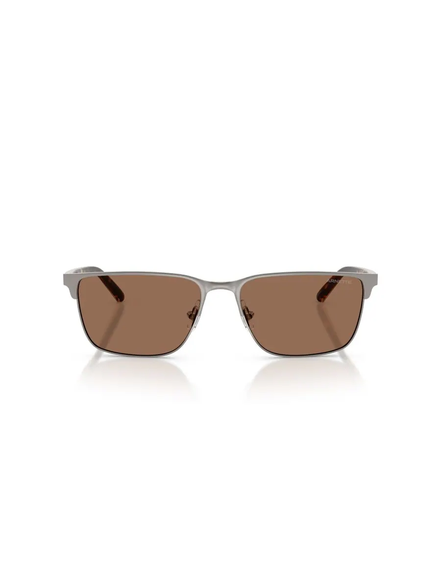 Мужские прямоугольные солнцезащитные очки Hampere, AN3094 Arnette, Brushed Gunmetal — изображение 2 из 6