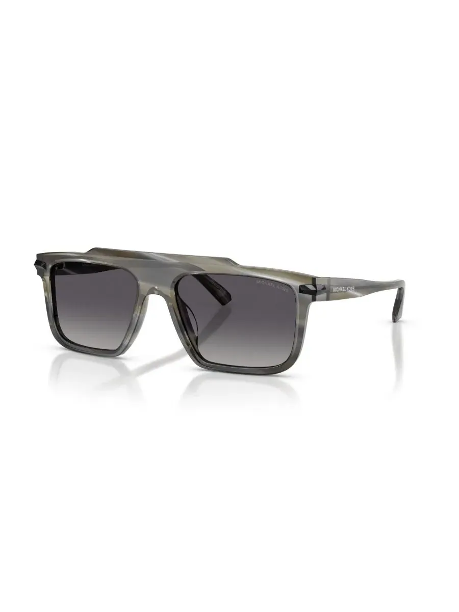 Мужские квадратные поляризованные солнцезащитные очки Boston, MK2278U Michael Kors