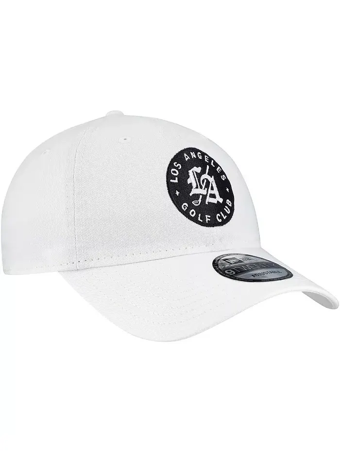 Мужская белая регулируемая кепка 9TWENTY Los Angeles Golf Club TGL Team New Era — изображение 3 из 4