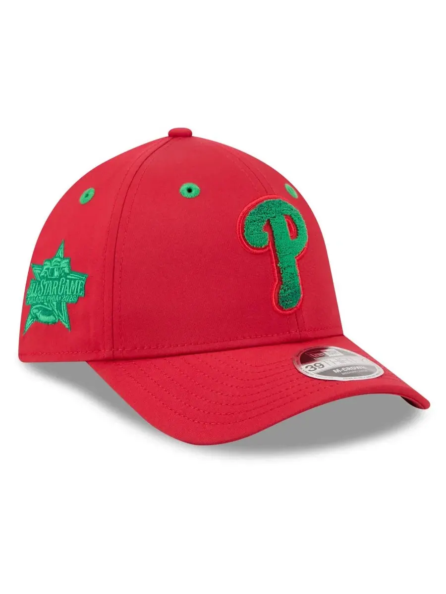 Кепка Philadelphia Phillies 2026 MLB All-Star Game Workout 39THIRTY M-Crown Flex Hat New Era