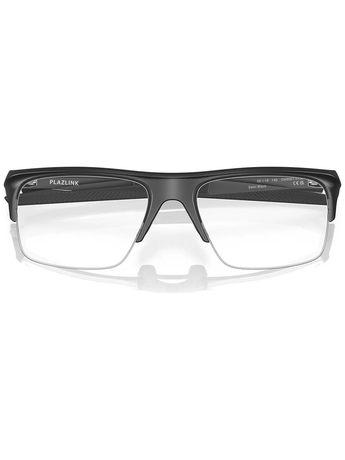 Мужские прямоугольные очки, OX8061 58 Oakley — изображение 5 из 6, черный