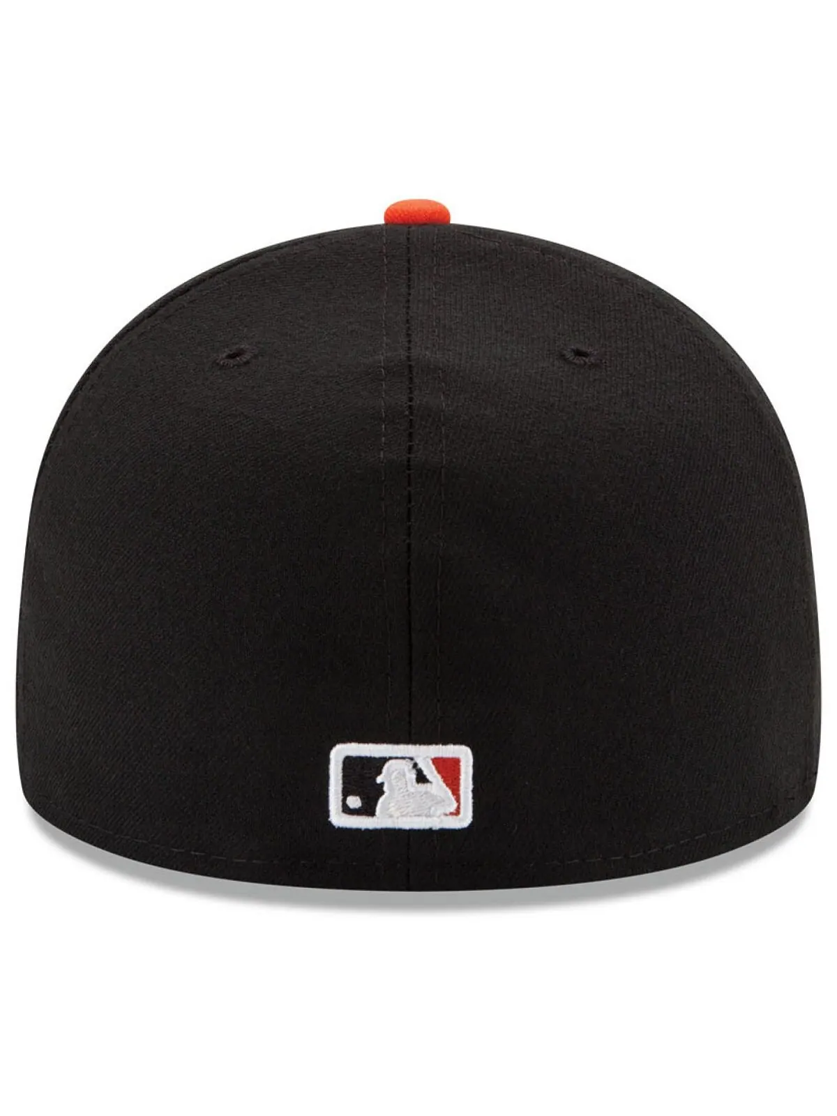 Кепка приталенного кроя Baltimore Orioles Authentic Collection 59FIFTY New Era — изображение 4 из 4, черный/белый/оранжевый