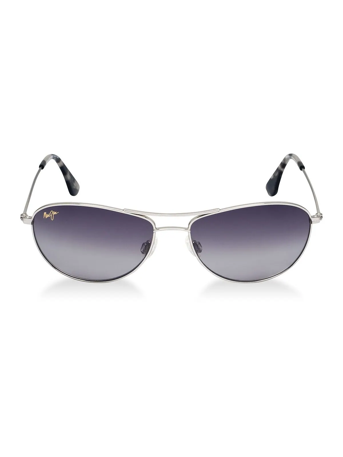 Поляризованные солнцезащитные очки Baby Beach, 245 г. Maui Jim — изображение 2 из 9, серебристый/серый