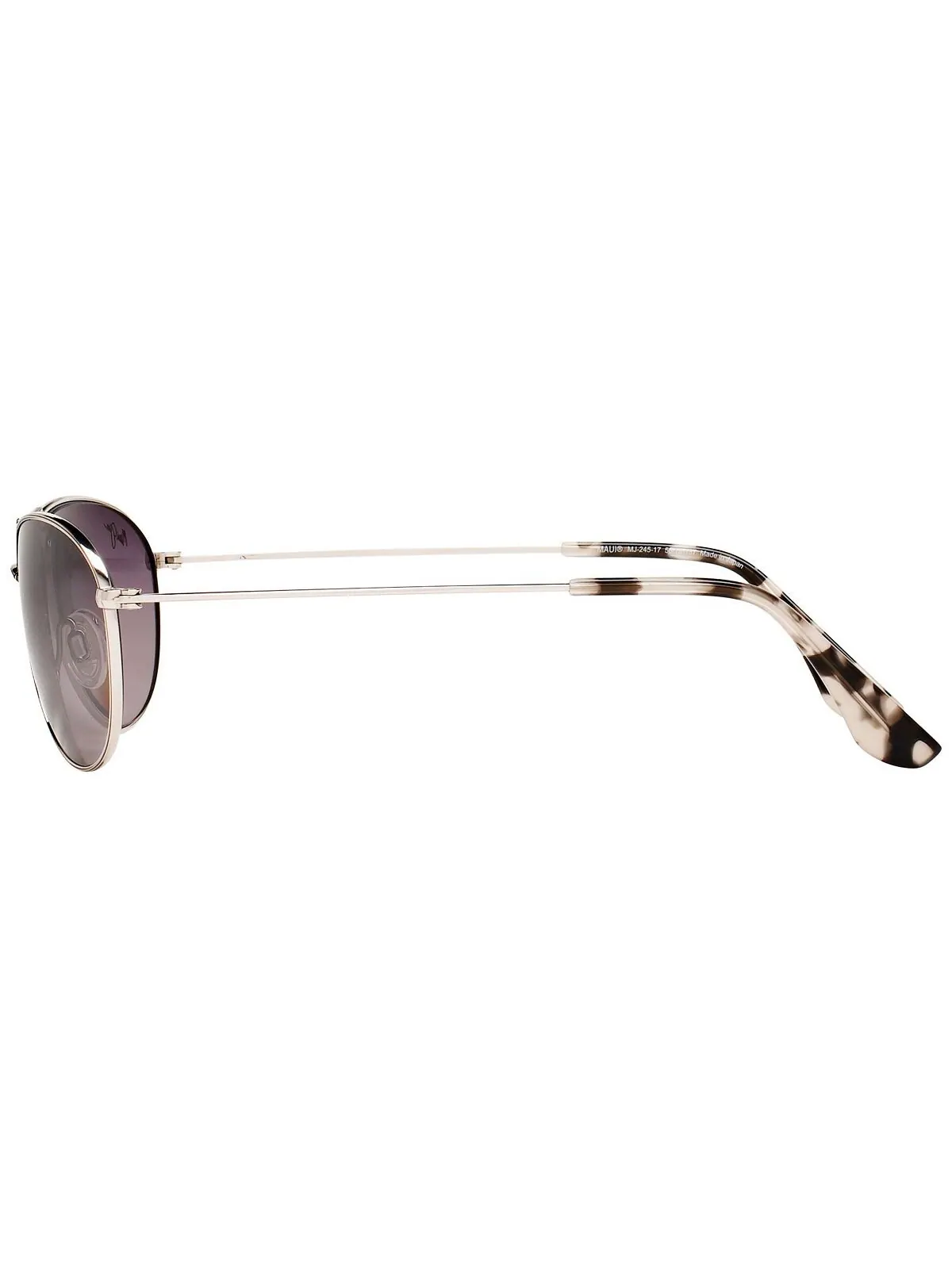 Поляризованные солнцезащитные очки Baby Beach, 245 г. Maui Jim — изображение 3 из 9, серебристый/серый