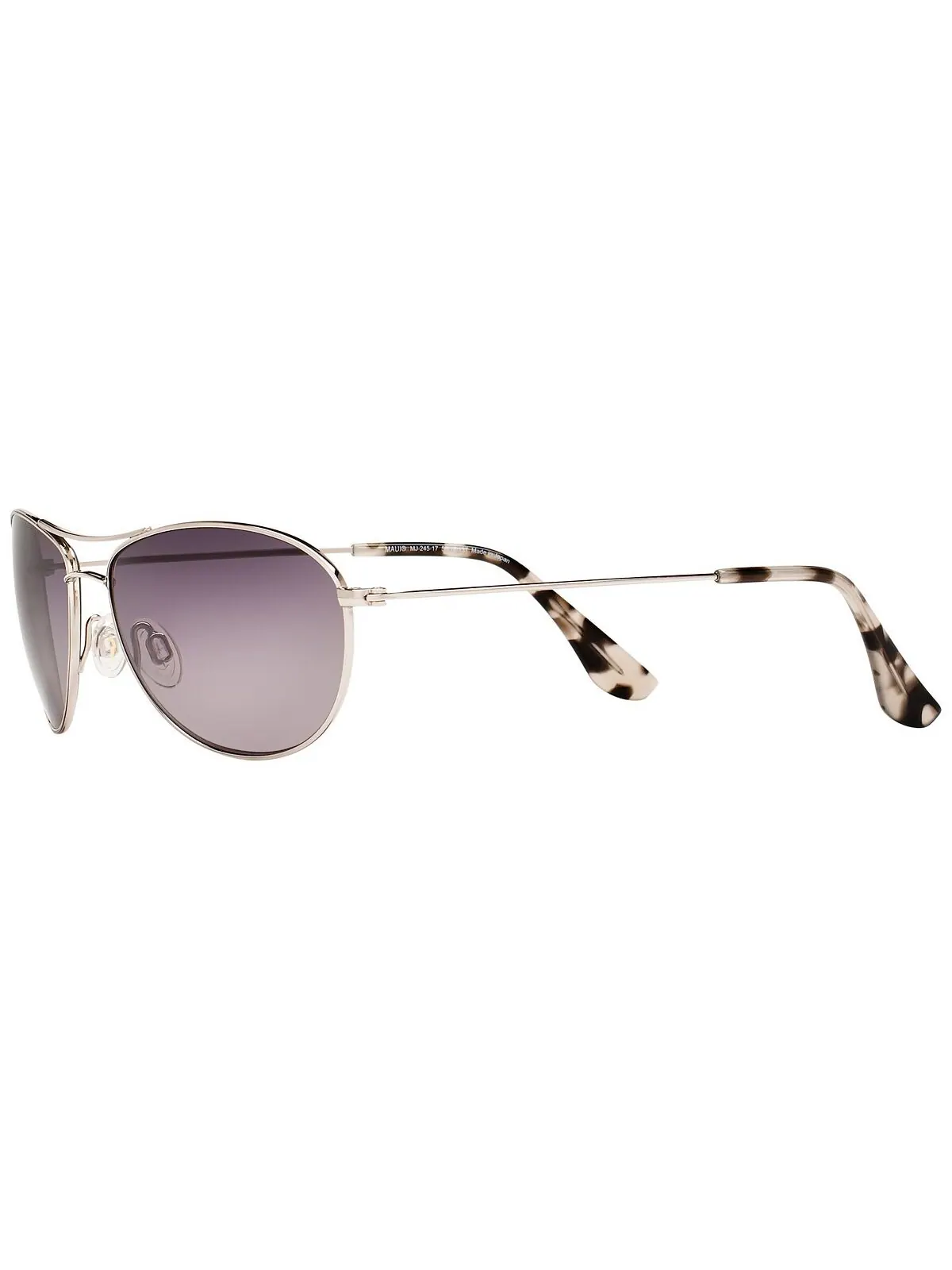 Поляризованные солнцезащитные очки Baby Beach, 245 г. Maui Jim — изображение 5 из 9, серебристый/серый