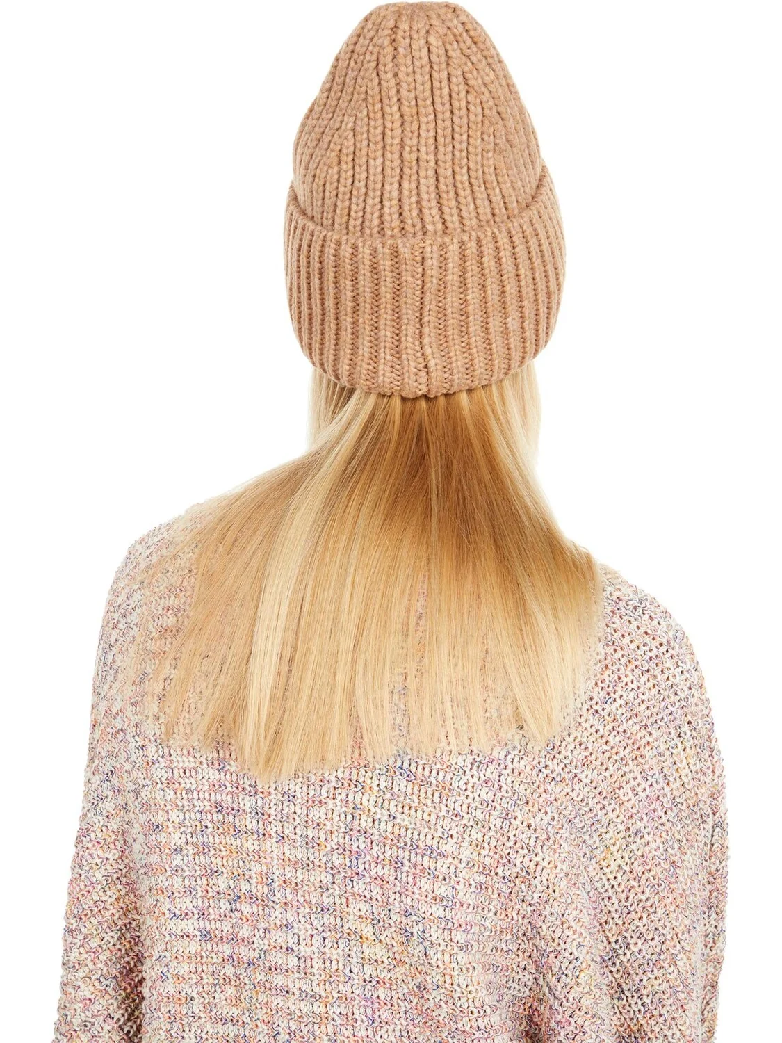 Шапка UGG в рубчик с логотипом — 3