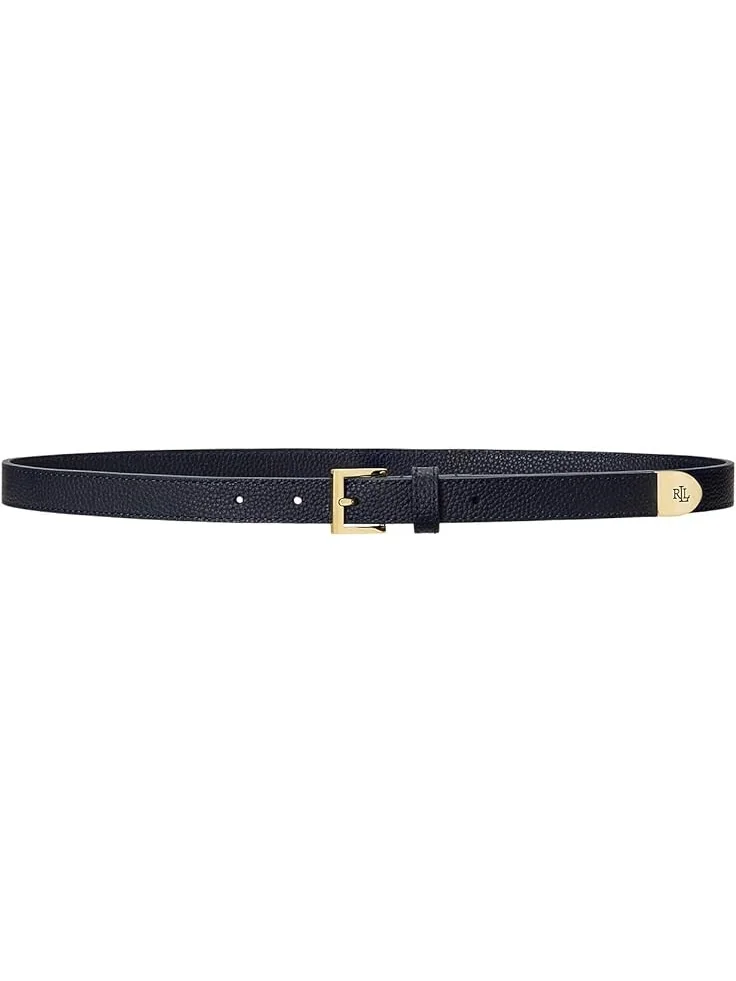 Ремень LAUREN Ralph Lauren Pebbled Leather Skinny — 1