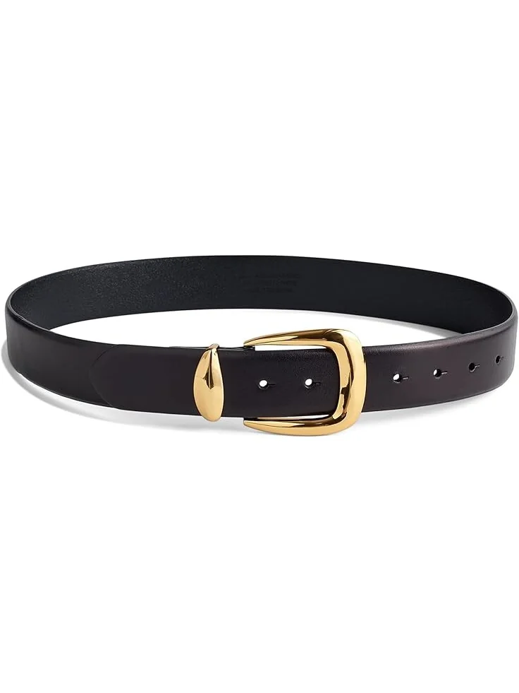 Ремень Madewell Chunky Waist Belt — черный