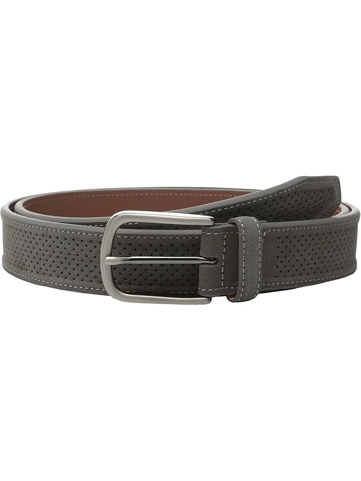 Ремень Johnston & Murphy Perforated Suede — 1