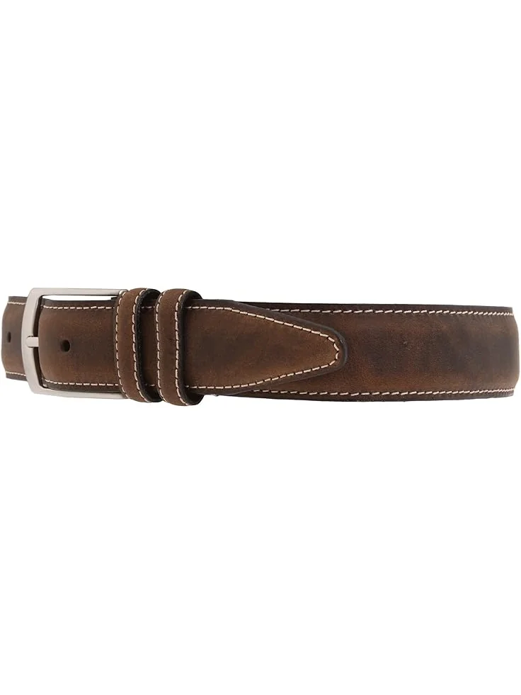 Ремень Johnston & Murphy New Distressed Topstitched — 3