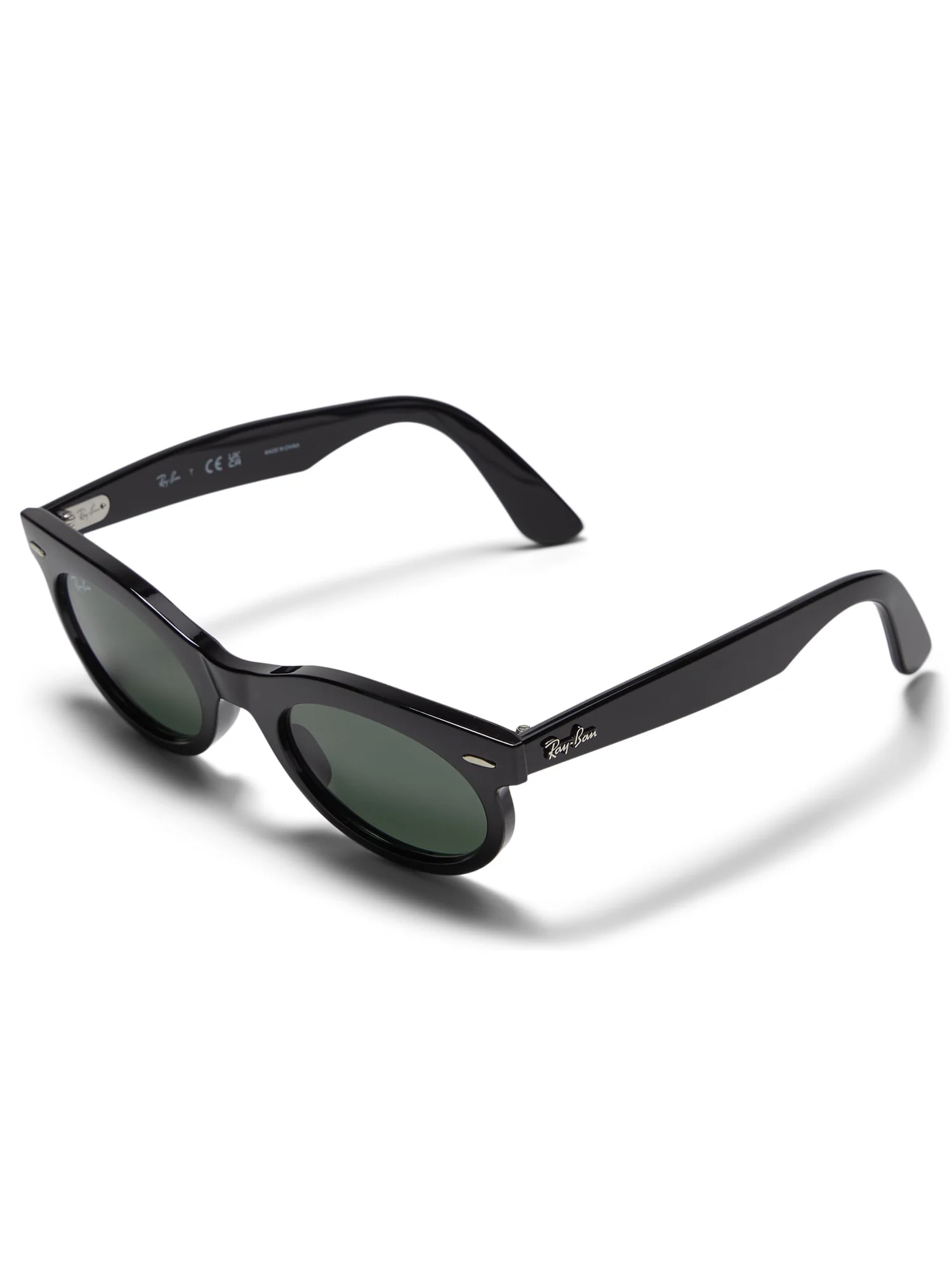 Солнцезащитные очки Unisex Ray-Ban 0RB2242 Wayfarer Oval — черный