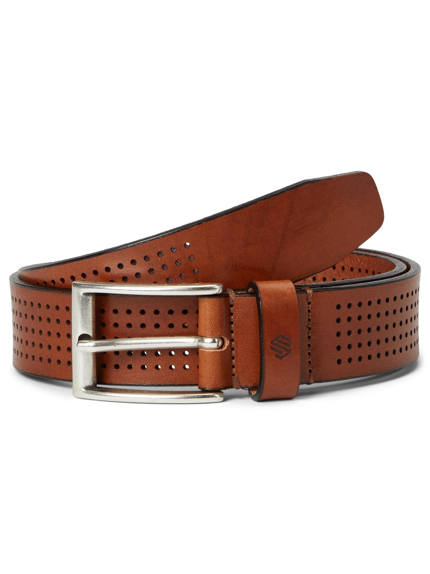 Ремень Johnston & Murphy Full Perforated Belt — 1