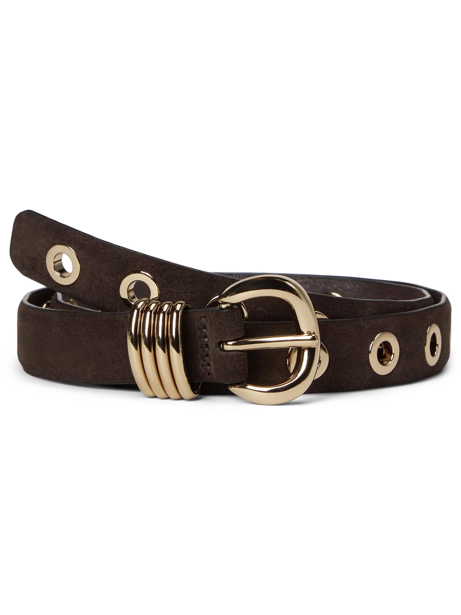 Ремень Madewell Suede Inez Eyelet Belt — 1