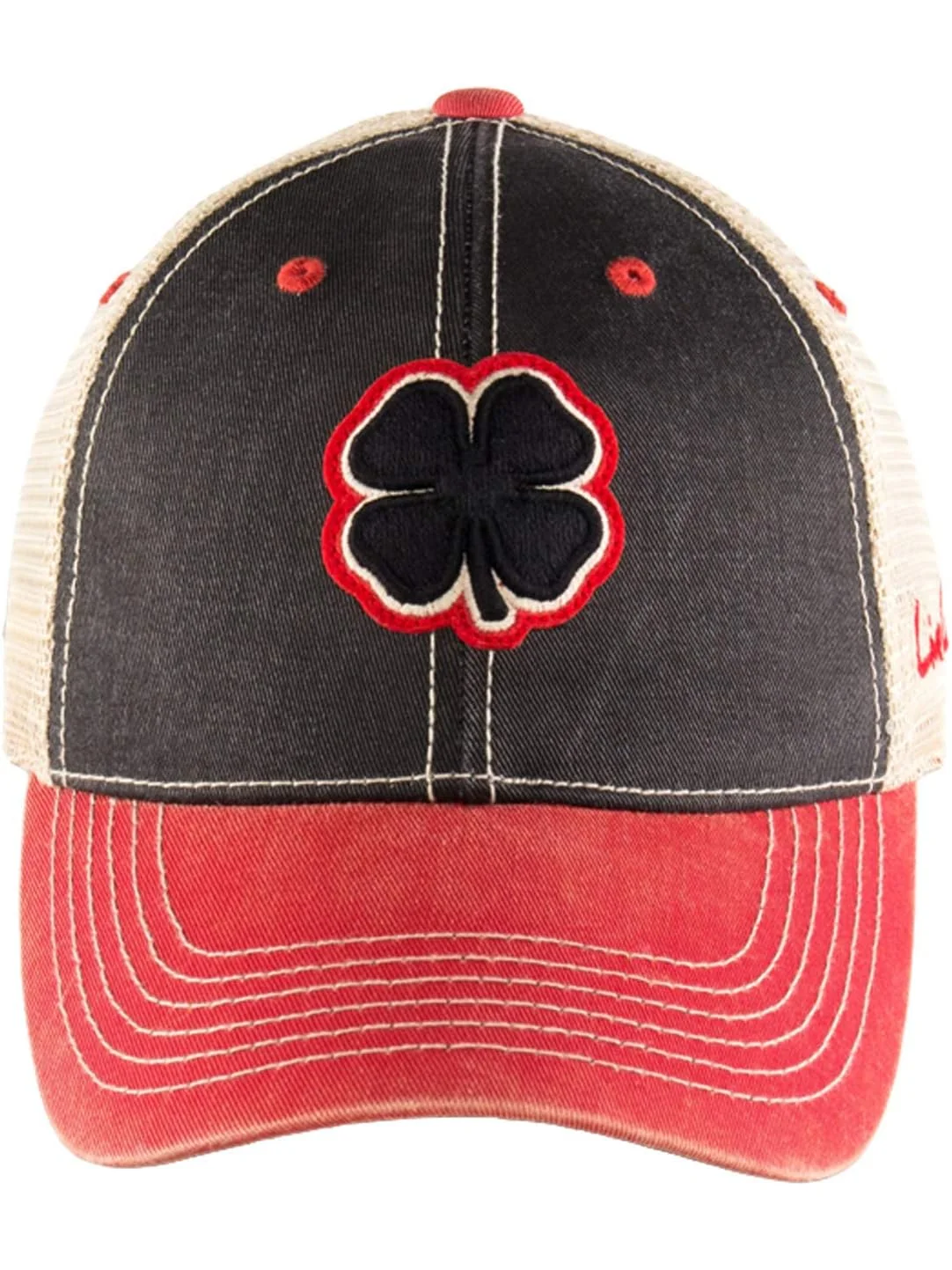 Бейсболка Black Clover Two-Tone Vintage 4 Adjustable Hat — 1