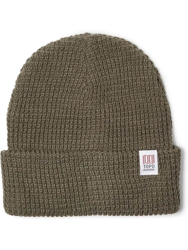 Унисекс шапка Topo Designs Waffle Knit — 1